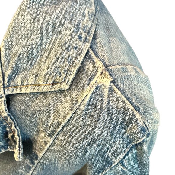 Wrangler Denim Blazer- L - Picture 2 of 3